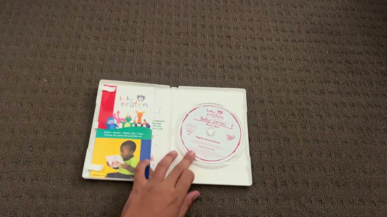 VHS and DVD Review Episode 61 Baby Einstein Baby Santa’s Music Box 2004 DVD