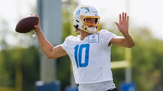 Justin Herbert Best Plays From Training Camp Week 1 | LA Chargers