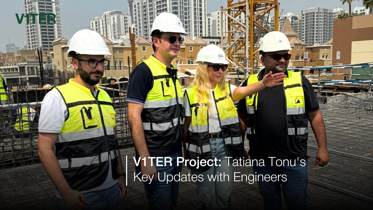 V1TER Project: Key Updates with Engineers #realestatedubai #projectdevelopment  #realestatenews