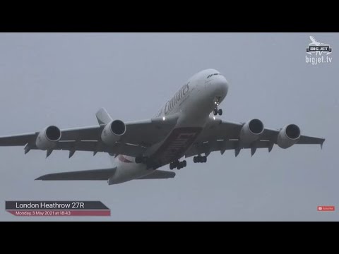 Live from a windy London #Heathrow Airport #Crosswinds #27R #ShedEffect