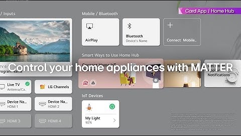 The New OS USP – Intuitive & Easy | webOS Hub 2.0S
