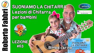 Lesson # 63 Bimbe Carine - Let's play Roberto Fabbri's guitar