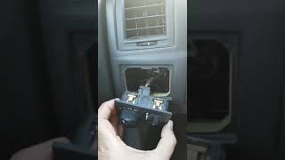 2006 300c headlight switch stuck and replacement