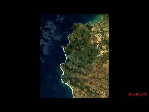 Landsat Time Elapse Suaka Margasatwa Cikepuh - Sukabumi