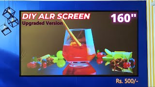160" DIY Grey ALR Screen Upgraded Version By using Grey Backdrop | Rs. 500/-