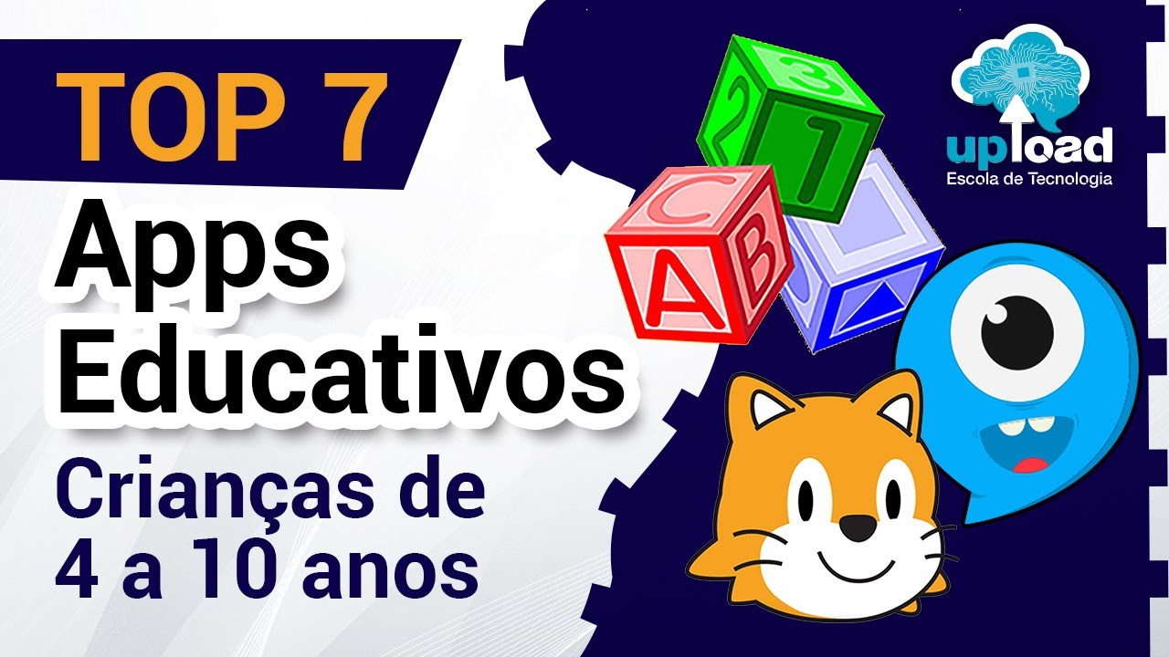 MELHORES APLICATIVOS EDUCATIVOS PARA CRIANÇAS DE 4 a 10 ANOS