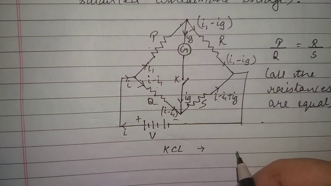 Physics class 12 Ch 3 || kirchhoff's law & Wheatstone Bridge || By ...