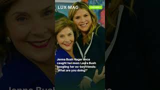 Jenna Bush Hager once caught her mom Laura Bush googling her ex-boyfriends: 'What are you #shorts