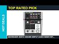 Behringer XENYX 302USB 5Input Audio Mixer with Review Is it Worth it