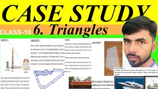 case study triangles class 10 | 6.Triangle, 5 Case study by CBSE, Revised syllabus 2021-22,