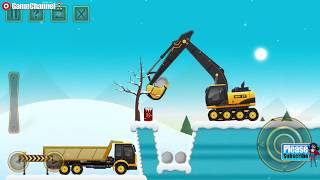 Construction City 2 Winter / Heavy Machinery Game / Android Gameplay Video screenshot 2