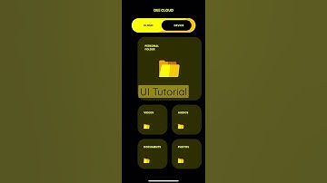 Cloud Storage App UI design in Adobe xd #Shorts