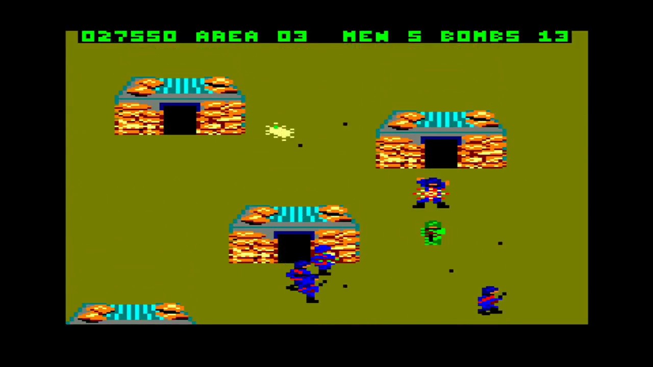 Disquette Amstrad – Jeu Commando, Version Occasion