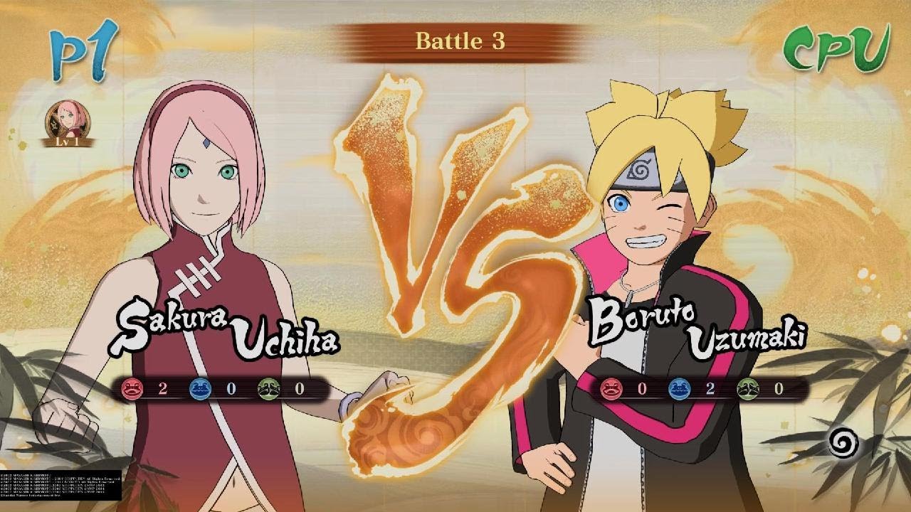Sakura Uchiha Vs Boruto Uzumaki
