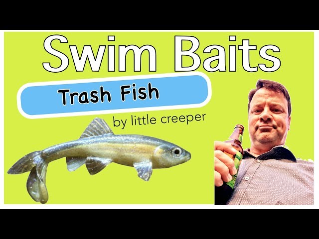 Trash Fish by Little Creeper Baits / Stealth Swimmer by Imakatsu 