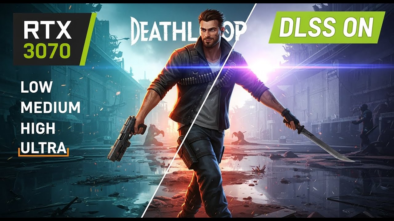 MSI GP66 | RTX 3070 | Deathloop | All Settings | 1440P | DLSS ON | Gameplay & FPS Test