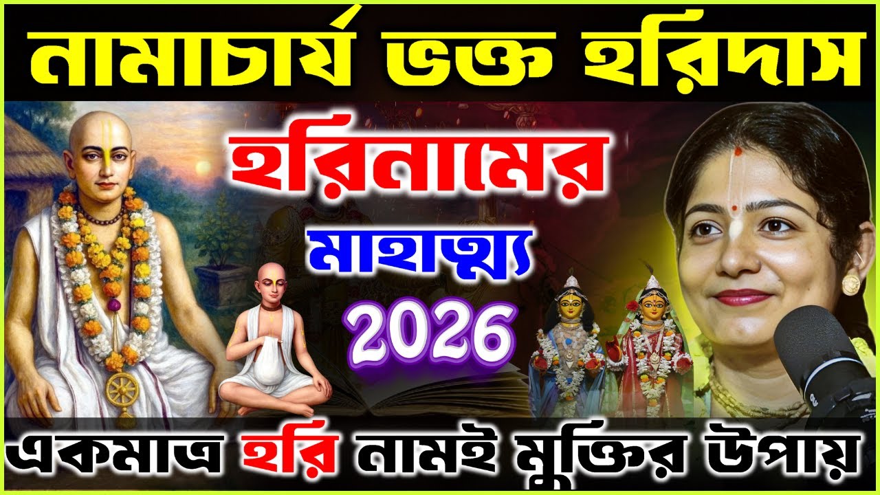 নামাচার্য ভক্ত হরিদাস ঠাকুর | হরিনামের মাহাত্ম্য | একমাত্র হরি নামই মুক্তির উপায় |