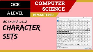 84. OCR A Level (H046-H446) SLR13 - 1.4 Character sets