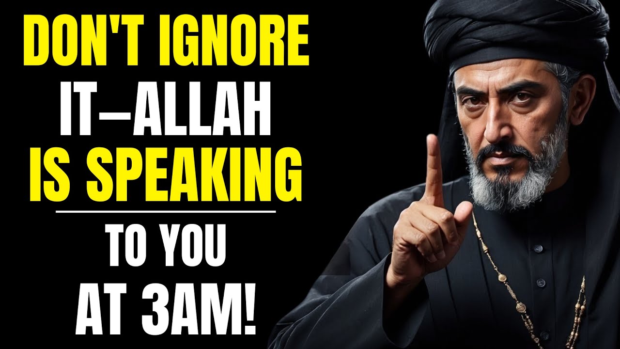 Why You Keep Waking Up at 3AM—The Powerful Islamic Message Behind It!