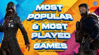 Most Played & Top Most Popular Games In The World 2021