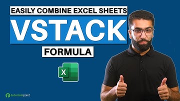 Easily Combine Multiple Excel Sheets into One with VSTACK formula