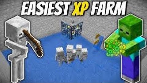 I MADE A MOB SPAWNER XP FARM: MINECRAFT GAMEPLAY #6