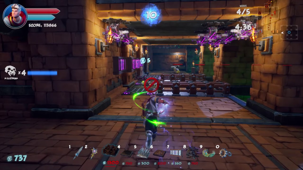 Arcane Traps Challenge, Side Entrance