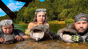 NOODLING West VIRGINIA!