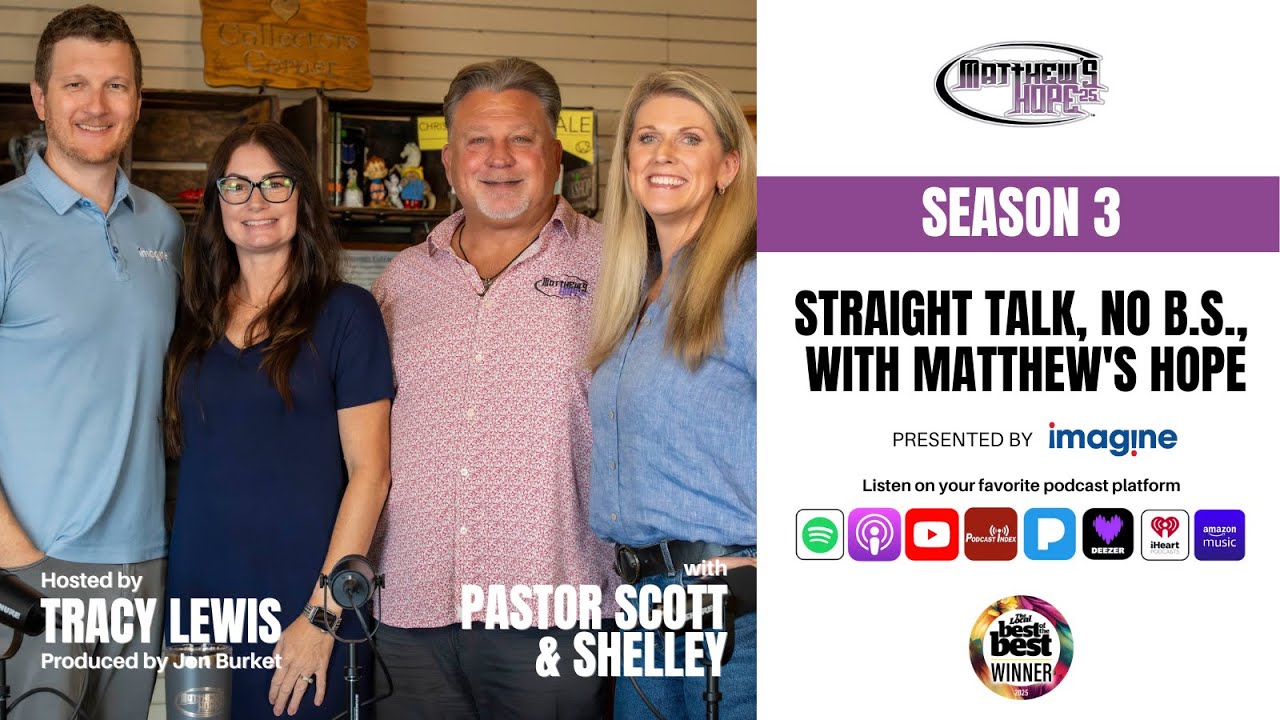 Straight Talk, no B.S., with Matthew's Hope Ep. 88: Season 3 Trailer
