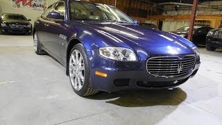 2007 Maserati Quattroporte 2007 Maserati Quattroporte Brochure