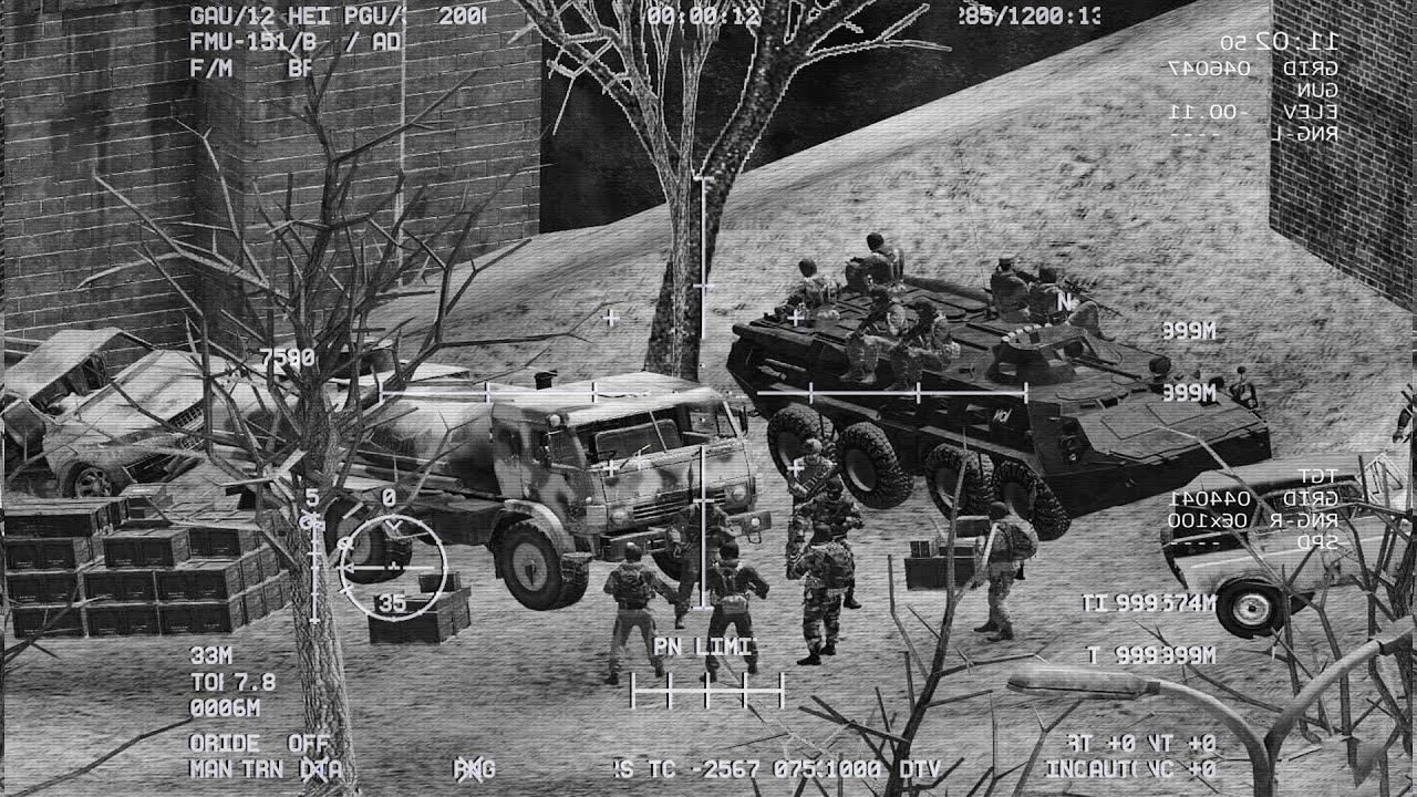 ARMA 3 Gameplay: AC-130 U Spooky in action | Hell Fire _ Combat Simulator