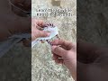 Learn the knot-tying method in 5 seconds #knot #tips #lifetips