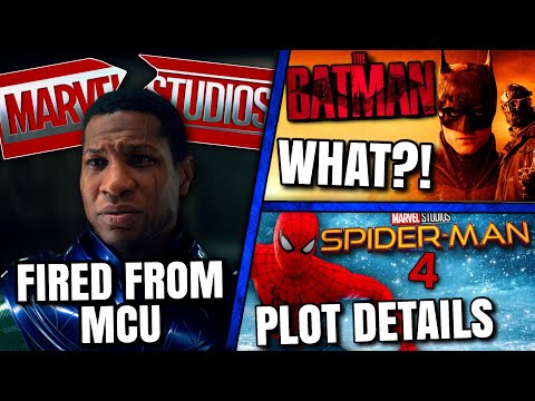 Jonathan Majors Fired, The Batman In DCU , Spider-Man 4 Plot Details & MORE!!