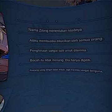 Story wa mobile legends -- Kata-kata ling