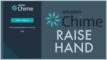 How to Raise Hand in Amazon Chime App 2023?