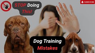 Dog Training Mistakes to Avoid: Top 6 Errors New Dog Owners Make (And How to Fix Them)