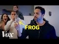 How David Blaine barfs frogs