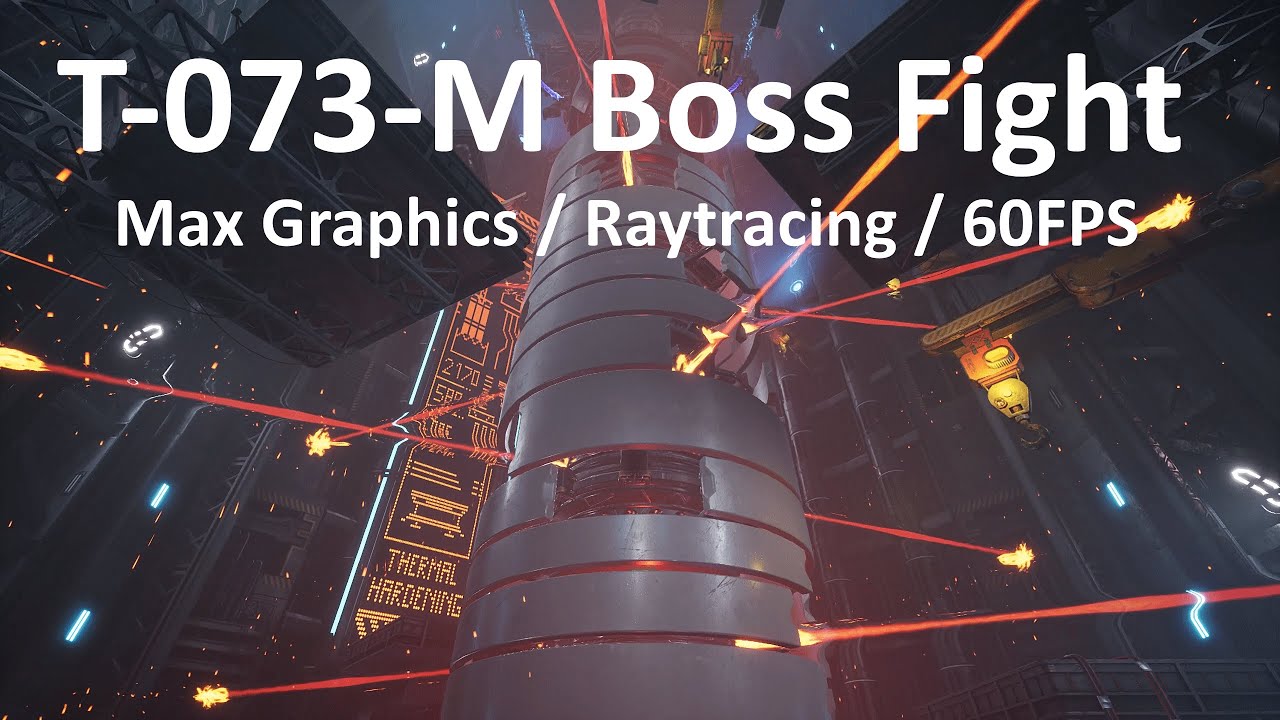 Ghostrunner - T-073-M Boss Fight / Deathless / Max Graphics / Raytracing / 60FPS