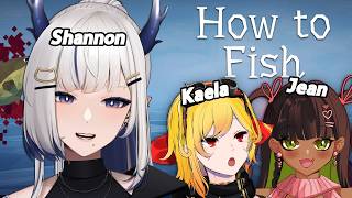 TOTALLY NORMAL FISHING w/ @KaelaKovalskia @arcanneJ  | How To Fish