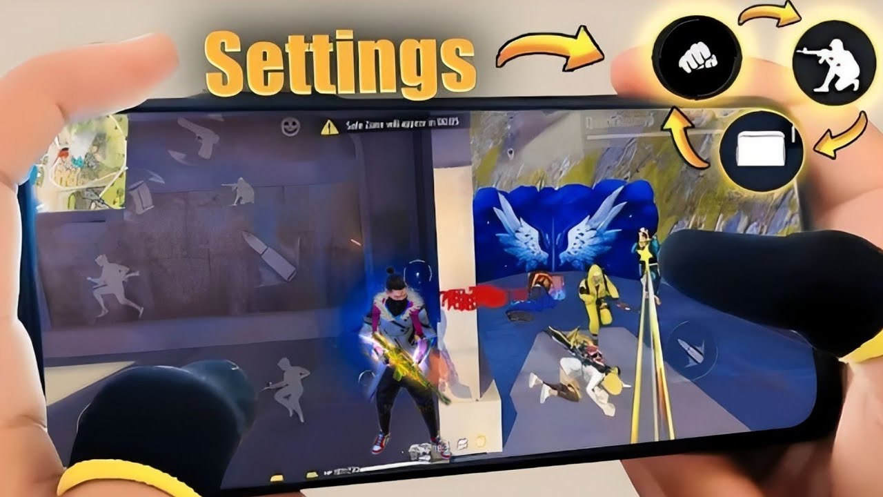 Intense Mill Fight 🔥 Insane 90% Headshot Rate ⚡Solo VS Squad Full Gameplay | Poco X3 Pro | Free Fire