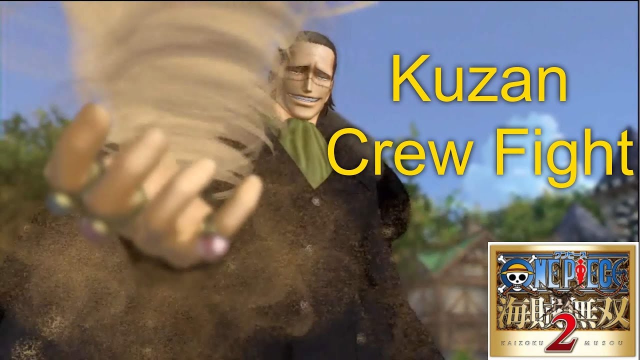 ワンピース海賊無双2 One Piece Kaizoku Musou 2 - Kuzan Crew Fight | Crocodile Gameplay Very Hard Mode