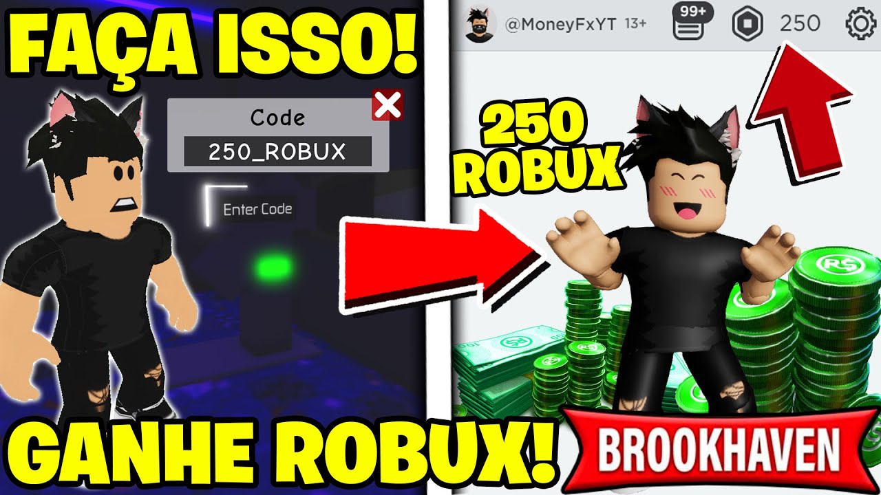 SAIU* COMO GANHAR 400 ROBUX APENAS FAZENDO ISSO NO BROOKHAVEN RP 