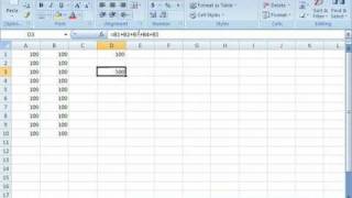 Excel Tutorial Writing Formulas Microsoft Training Lesson 4.3
