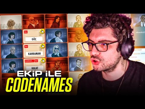 KATMAN KAOSU YİNE ŞAŞIRTMIYOR! | EKİP İLE CODENAMES | HYPE