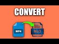 How To Convert Mp4 To Mp3 | (Easy Guide) Convert Video To Audio