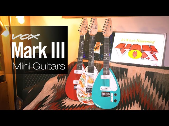 VOX Mark III Mini Guitars- First Look - YouTube