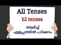 Spoken English Class in Malayalam All Tenses