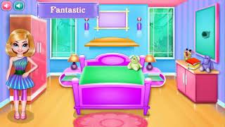 Twin Girls Room Cleaning ! House Cleaning Game ! Game For Kids ! Funny Game ! screenshot 5