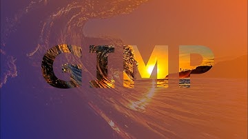 Gimp Tutorial: Photography Text in gimp 2.10