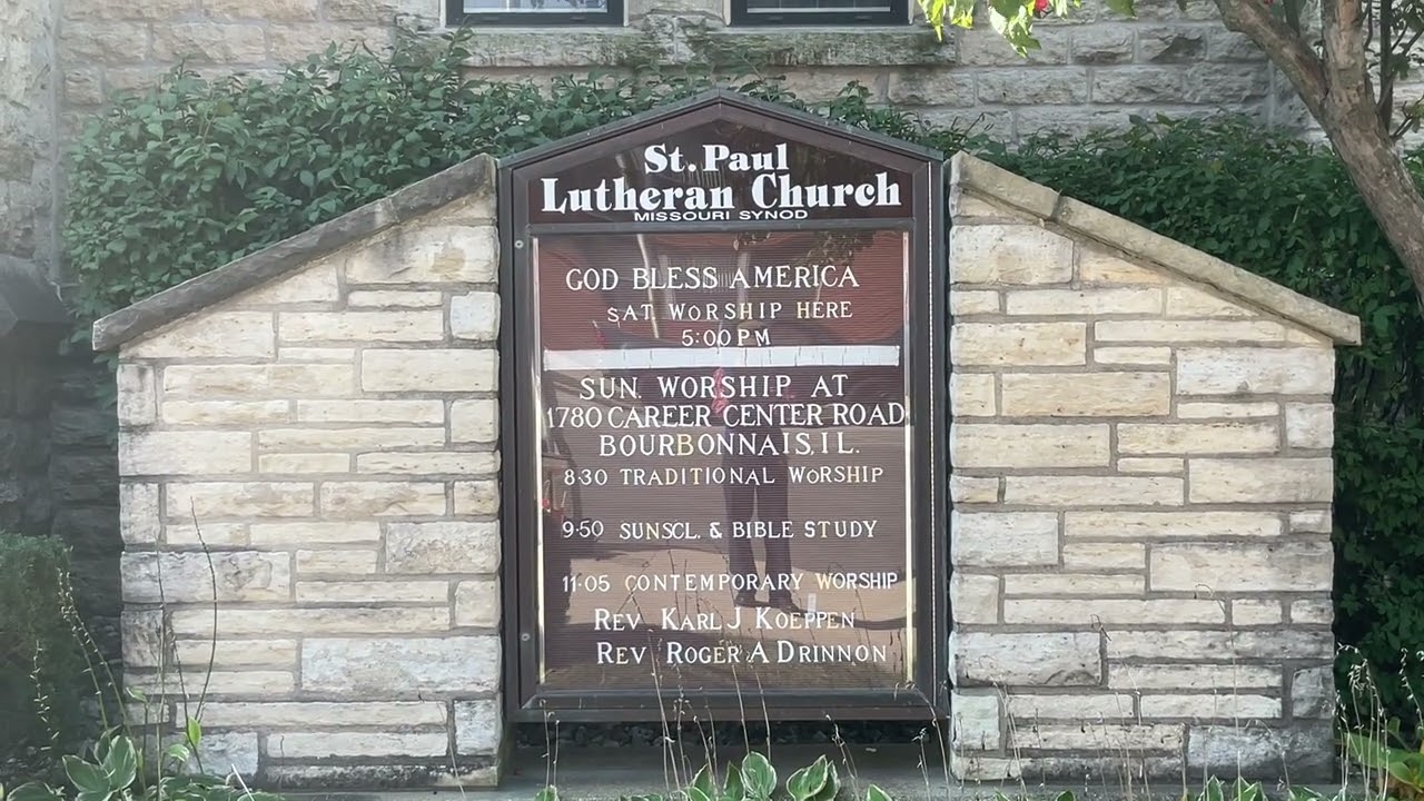 WELCOME TO ST PAUL LUTHERAN CHURCH IN CITY OF KANKAKEE, ILLINOIS 60901